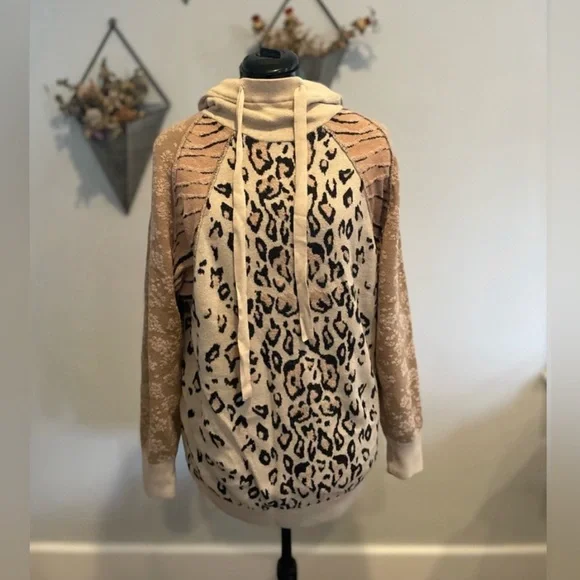 Free People Nala Leopard print hoodie - Picture 2 of 5